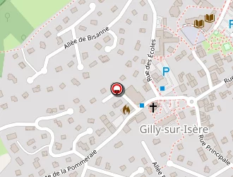 Carte de La Poste à Gilly-sur-isère