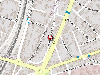 Carte de La Boite A Pizza à Angoulême