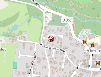 Carte de Ypsilon Sécurité à Orliénas