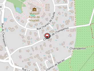 Carte de Deuxsous Catherine à Vourles