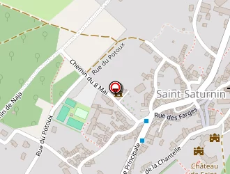 Carte de Gazel Sandrine à Saint-saturnin