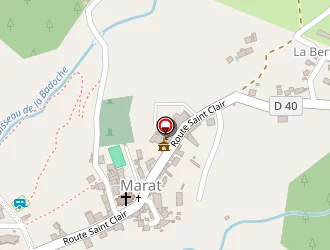 Carte de Ana'chronique à Marat