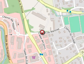 Carte de Cp Mat à Drumettaz-clarafond