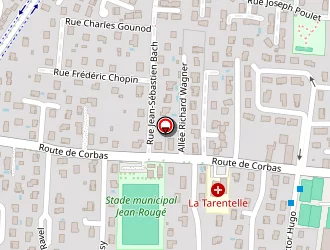 Carte de La Crépillarde à Mions