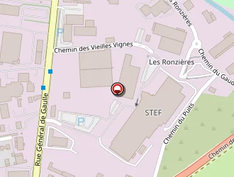 Carte de Franceuro Palettes à Brignais