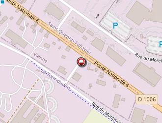 Carte de Courtepaille à Saint-quentin-fallavier