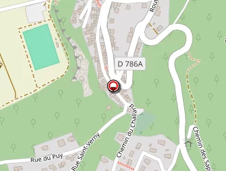 Carte de Terrains Du Plateau à Corent