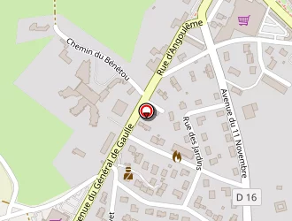 Carte de Multi-gaz Services à Montbron