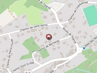 Carte de Naudon à Saint-saturnin