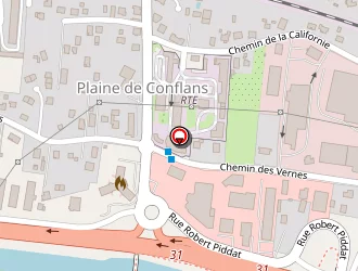 Carte de Centre De Secours Albertville à Albertville