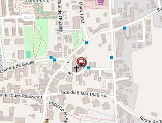 Carte de La Poste à Mions