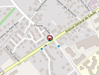 Carte de La Grignotte à Albertville