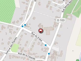 Carte de La Poste à Fléac