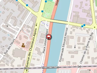 Carte de Mcdonald's à Albertville