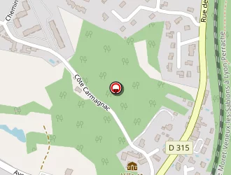 Carte de Coberdis à Irigny