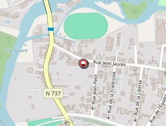 Carte de Rua Dominique à Gond-pontouvre