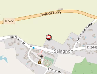 Carte de Besoin D'aide à Salagnon