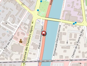 Carte de Ipac à Albertville