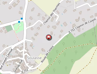 Carte de Denvol à Veyre-monton