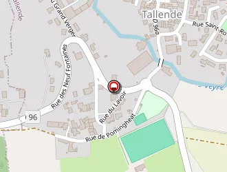 Carte de Gonny à Tallende