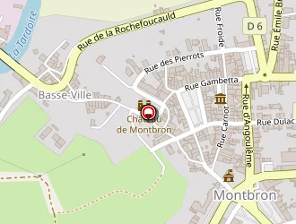 Carte de Coiff Mixte à Montbron