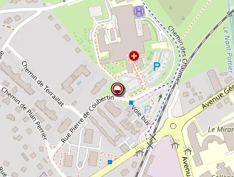 Carte de Irm Des Dorons à Albertville