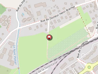 Carte de Carrefour Market à Albertville