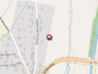 Carte de S.t.i à Satolas-et-bonce