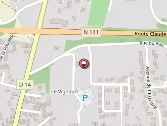 Carte de Aubinaud Albert à Hiersac