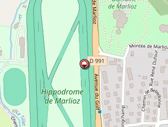 Carte de Marlioz Auto Ecole à Aix-les-bains