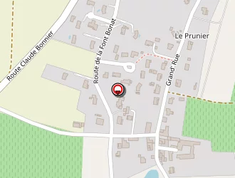 Carte de Le Cerisier à Moulidars