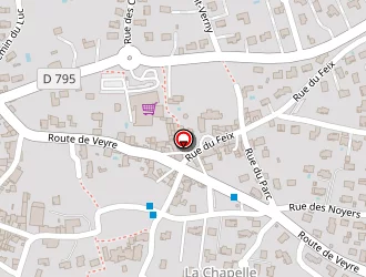 Carte de Ecole Primaire à Tallende