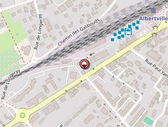 Carte de Scooter Pizz à Albertville