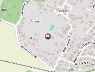 Carte de Acanel à Saujon