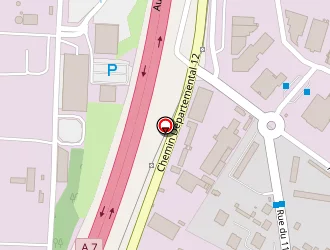 Carte de Pact Industrie à Feyzin