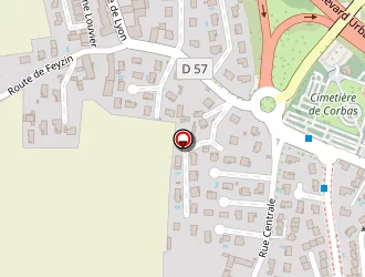 Carte de Laroche Frédéric à Corbas