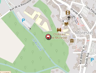 Carte de La Grille à Morestel