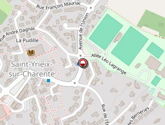 Carte de France Express à Saint-yrieix-sur-charente