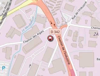 Carte de Stef Transport à Brignais