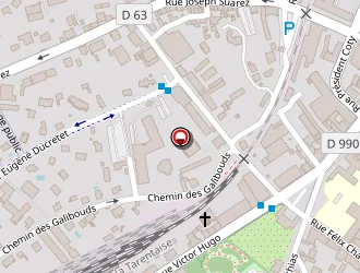 Carte de Le Temps Des Fleurs à Albertville