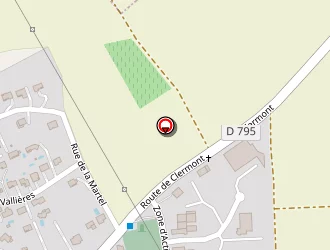 Carte de La Guinguette à Tallende