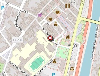 Carte de Favre Agnoletti à Albertville