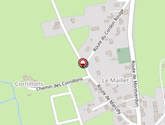 Carte de Filleux Christophe à Chalain-d'uzore