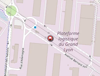 Carte de Geodis Ciblex à Mions