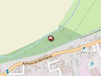 Carte de Complexe Sportif à Merpins