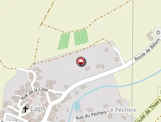 Carte de Le P'tit Riou à Laps