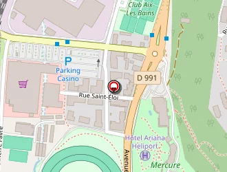 Carte de Golf à Aix-les-bains