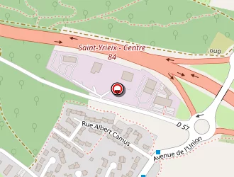 Carte de Boulodrome à Saint-yrieix-sur-charente