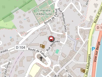 Carte de Sbj-ros à Albertville