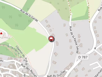 Carte de Le Couvent à Veyre-monton